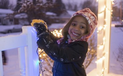 Kids and Christmas Lights: A Recipe for Fun, a Bit of Chaos, and Priceless, Precious Memories
