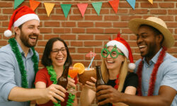 Work Celebration & Office Party Ideas for Christmas in July